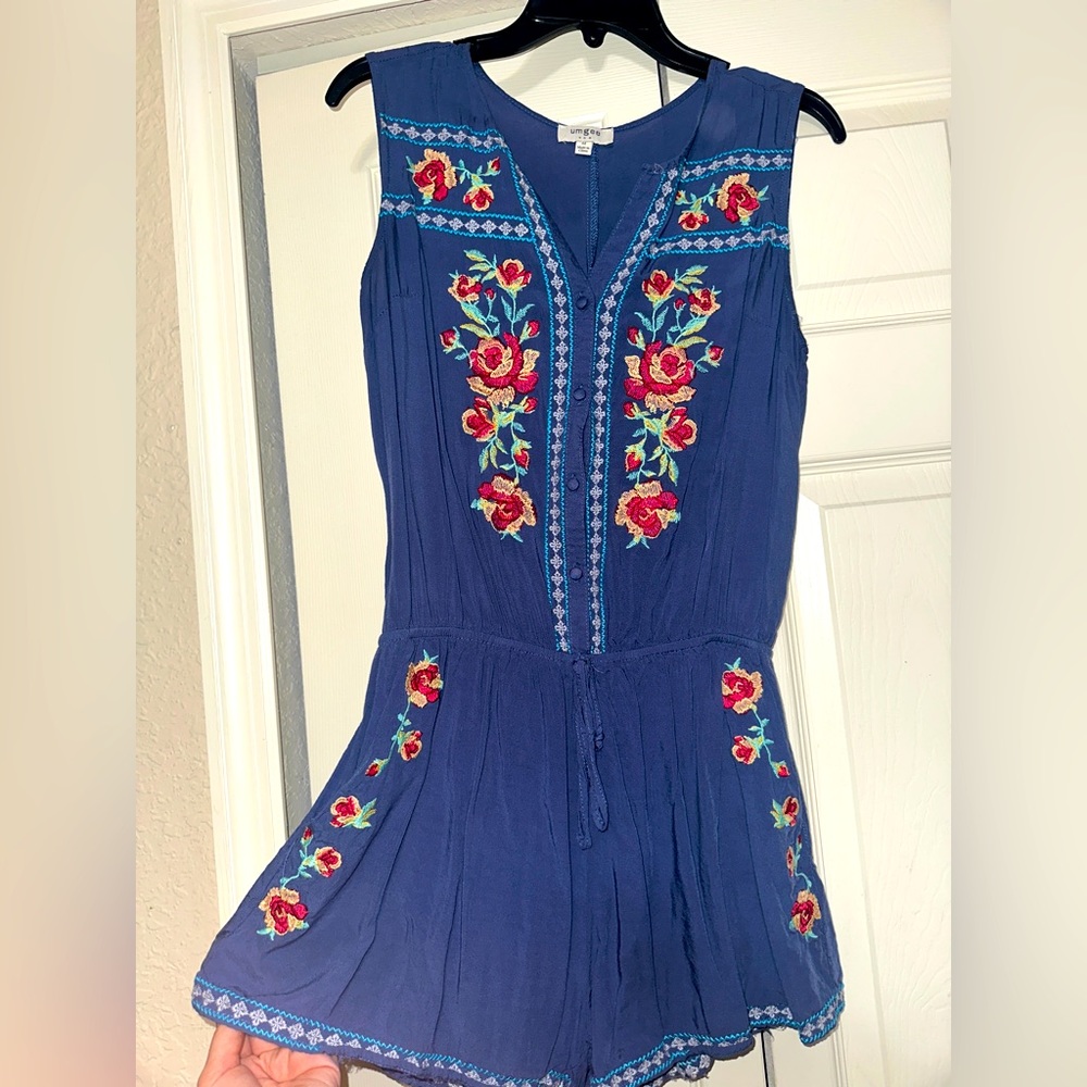 Women’s Floral Short Romper